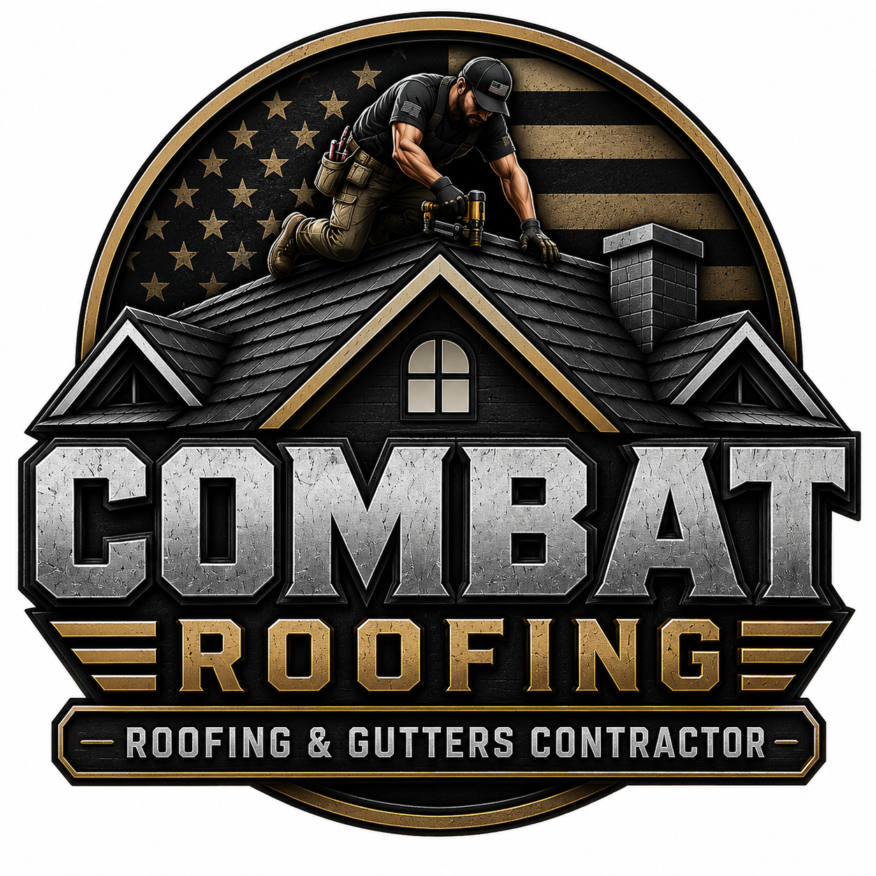Combat Roofing logo